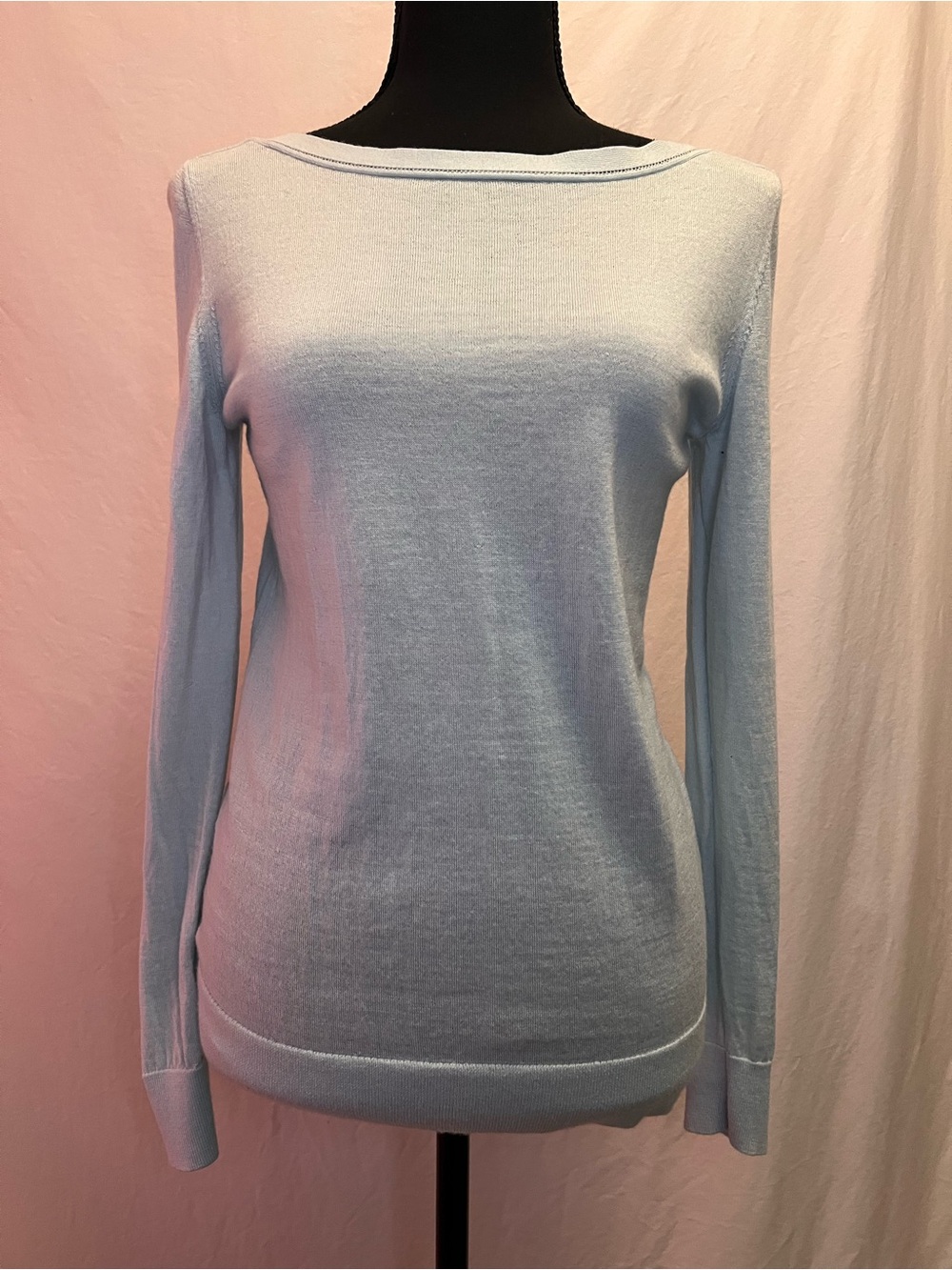 Banana Republic Merino Wool Boatneck Crew Sweater